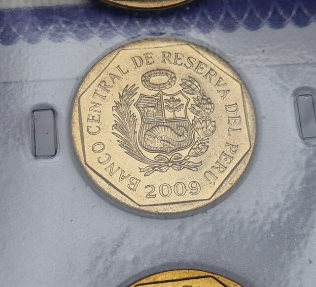 1 Centimo - 5 Soles 2005/2009 Excellent Condition Coins Set Peru 🇵🇪