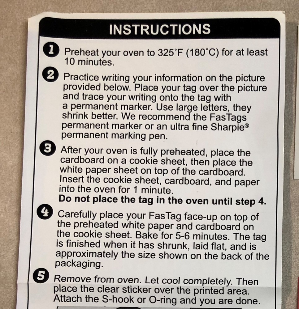 FasTags, the tag that shrinks "Small Paw Pink"