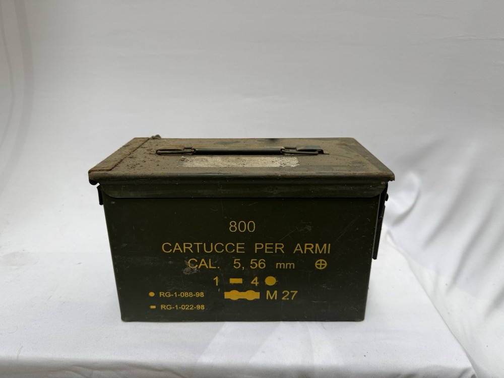 Army Surplus Ammo Box Green or Brown