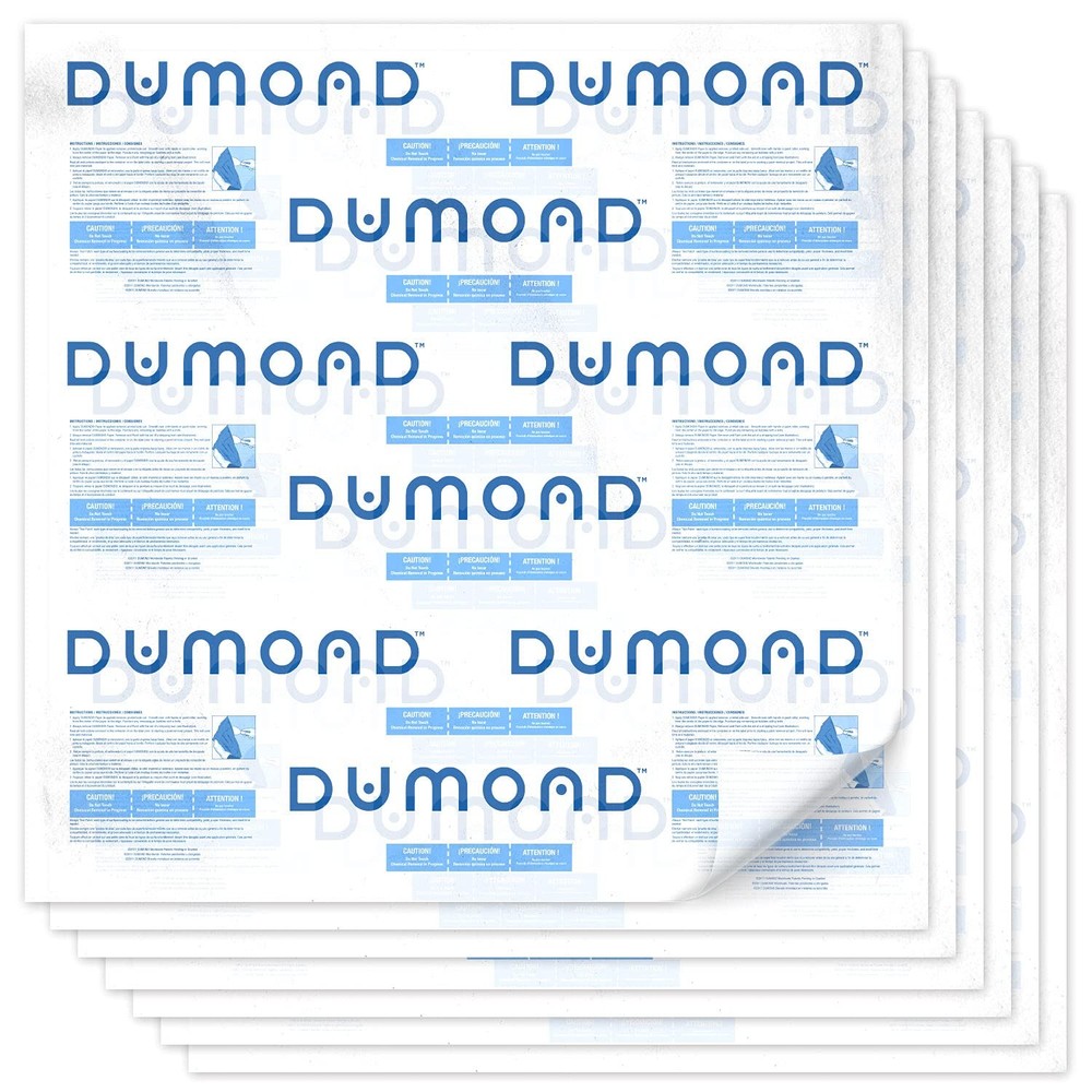 Dumond Laminated Paper 6 Sheets 39"x39" Paint Remover Protective Sheet