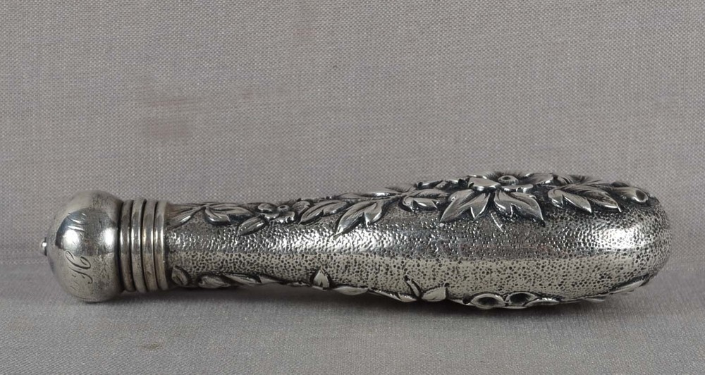 Victorian sterling silver PERFUME BOTTLE