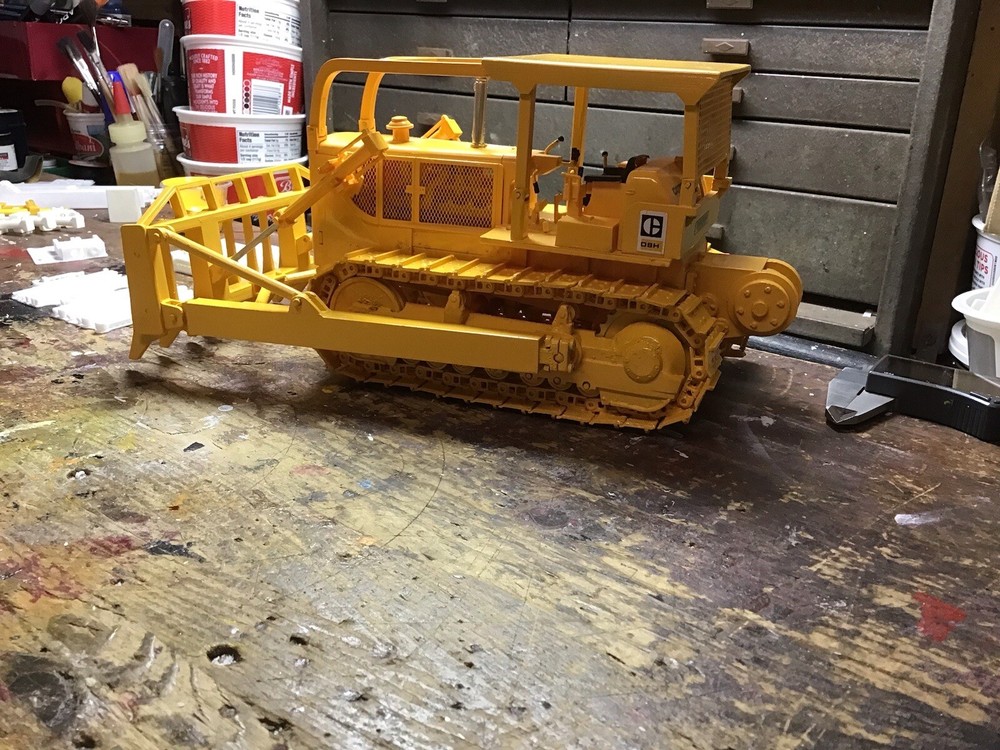CUSTOM ENGINE GUARD FOR AMT CAT DOZER MODEL