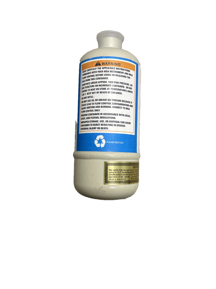 MSA CALIBRATION CHECK GAS