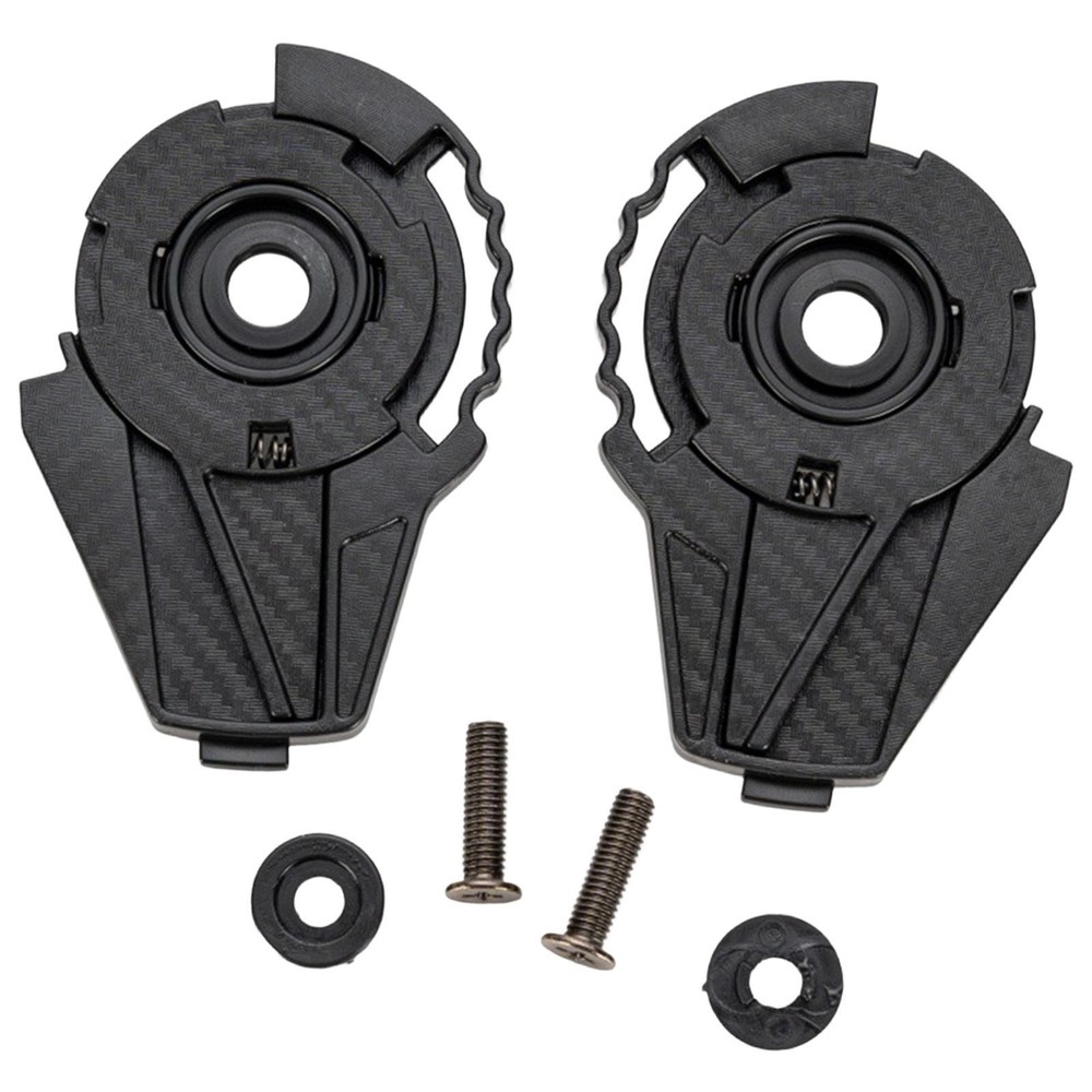 Sturdy Helmet Visors Base Pair Direct Replacement ABS Plastic Mount for 908