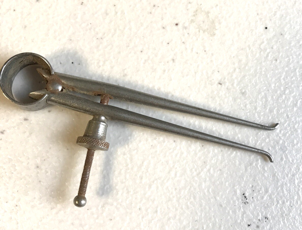 LUFKIN No. 142 3" TOOLMAKERS INSIDE CALIPER 3.5" Old