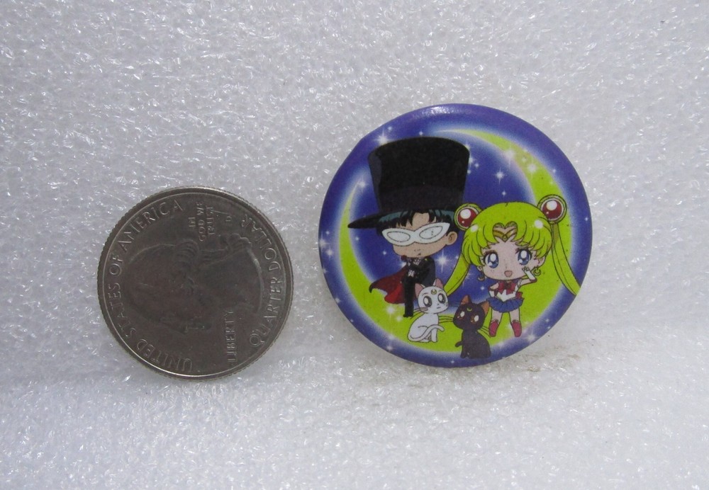 Sailor Moon Button Pin