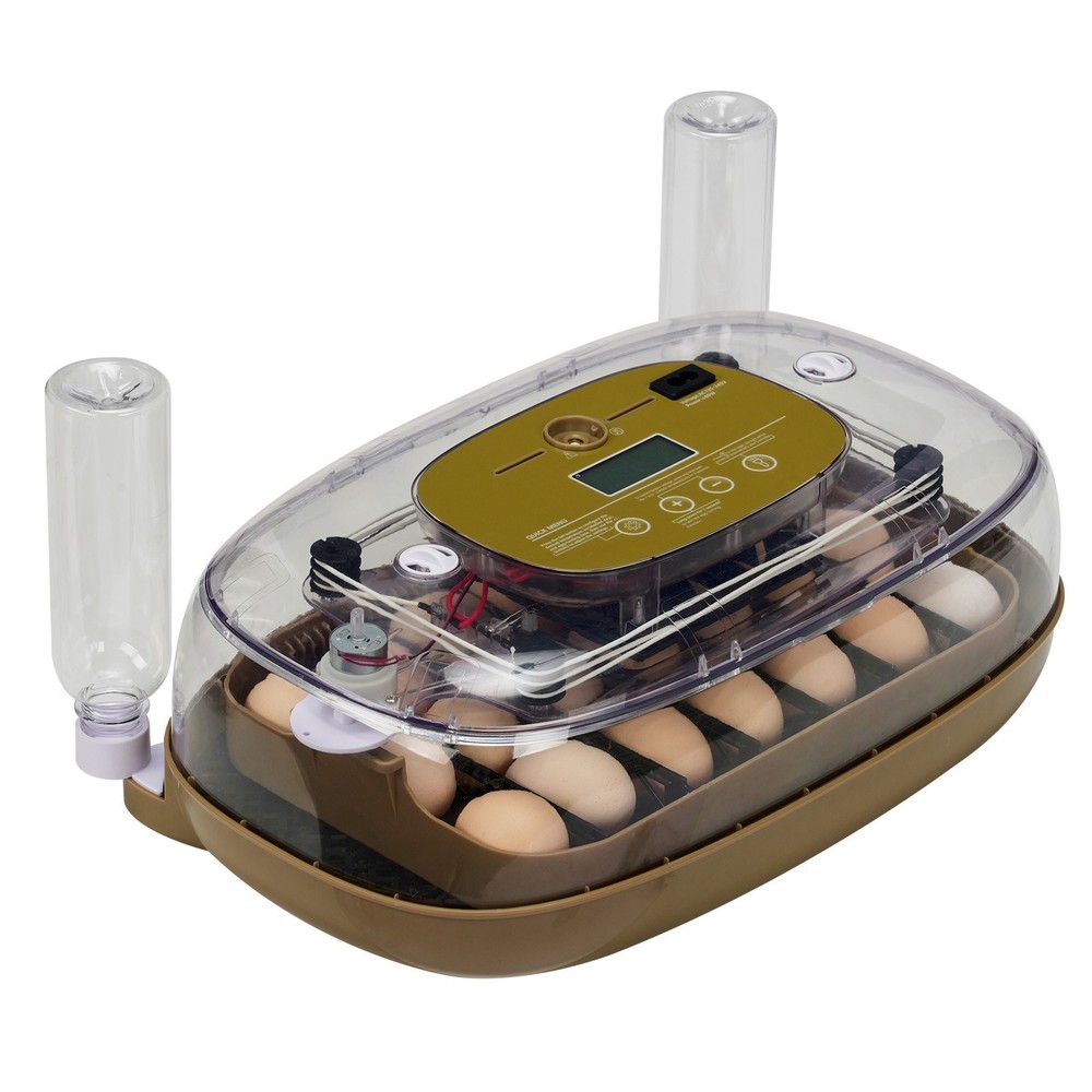 24 Eggs Incubator with Automatic Egg Turning, Temperature & Humidity Control, lw