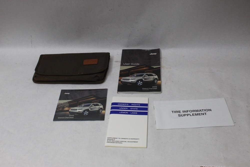 2012 Jeep Grand Cherokee Owners Manual