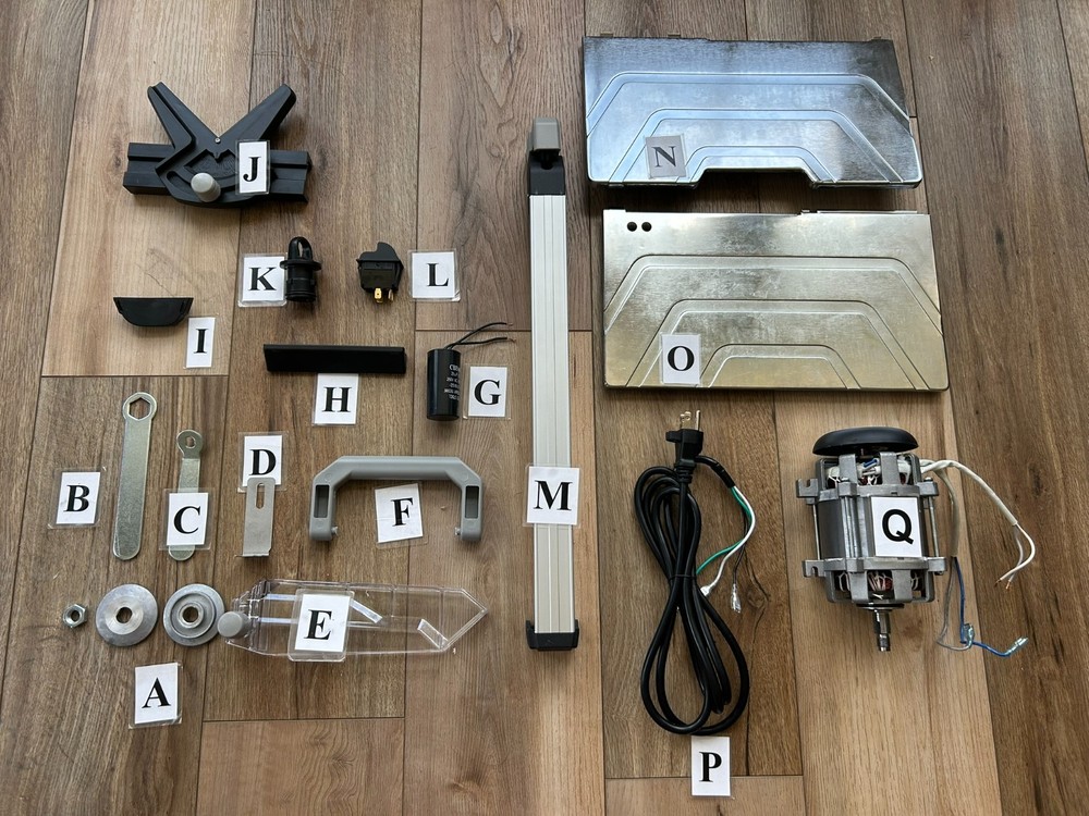 Replacement Parts for Project Source 7" Tile Saw PSWS-B7-20 (R)