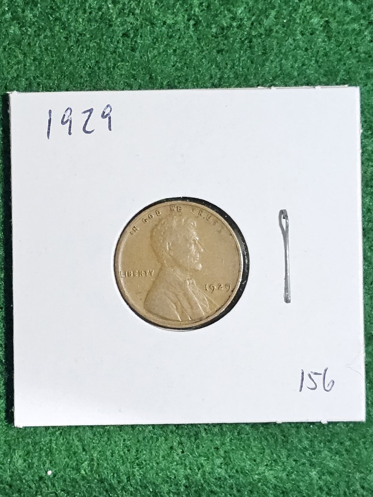1929 Lincoln Wheat Cent 1C