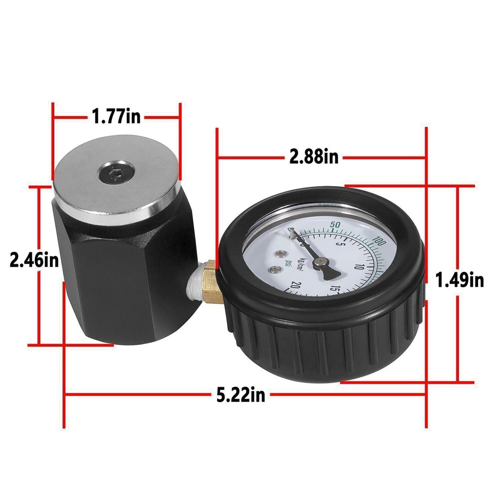 66835 300 lb Engine Valve Spring Pressure Tester Guage Tool, 5 lb Increments