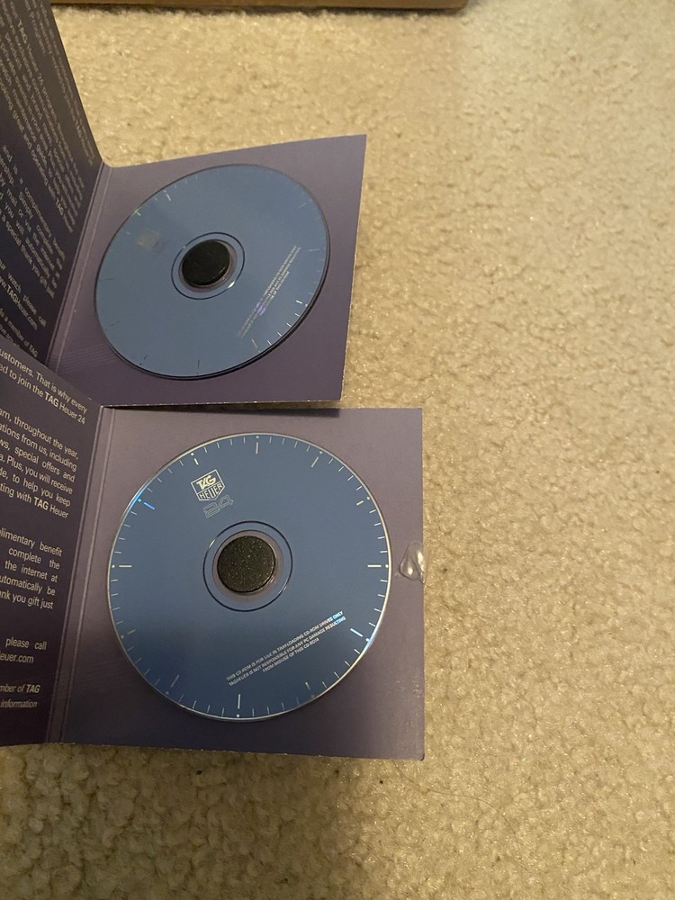 2 Tag Heuer Prefer Owner Program Mini DVD