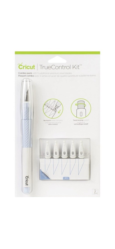 Cricut TrueControl Kit Light Blue Sealed New