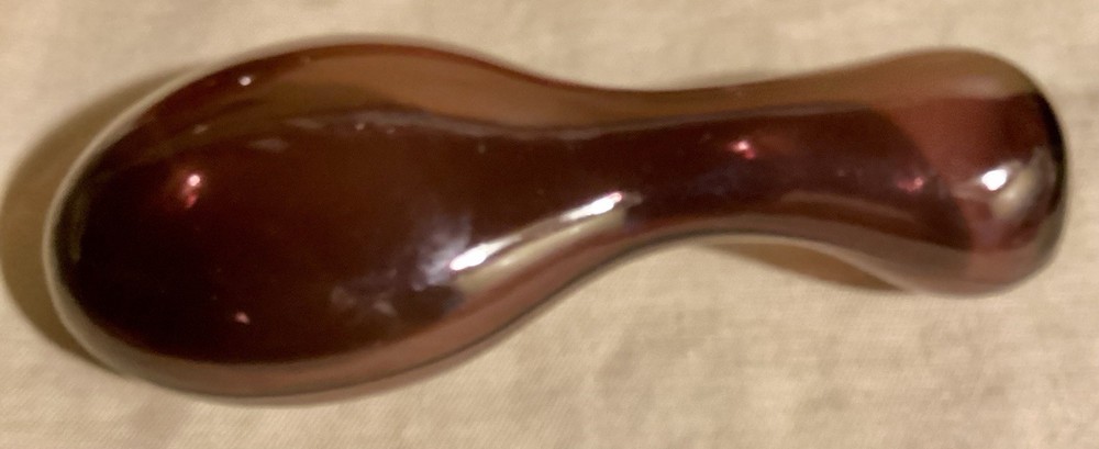 Amethyst GLASS SOCK DARNER Vintage