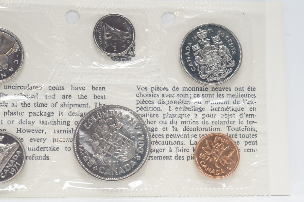 1971 Canadian Coin Set (otb1122)