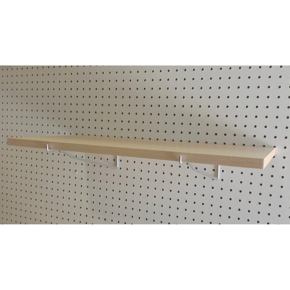 10" Pegboard Shelf Bracket, BOX of 24