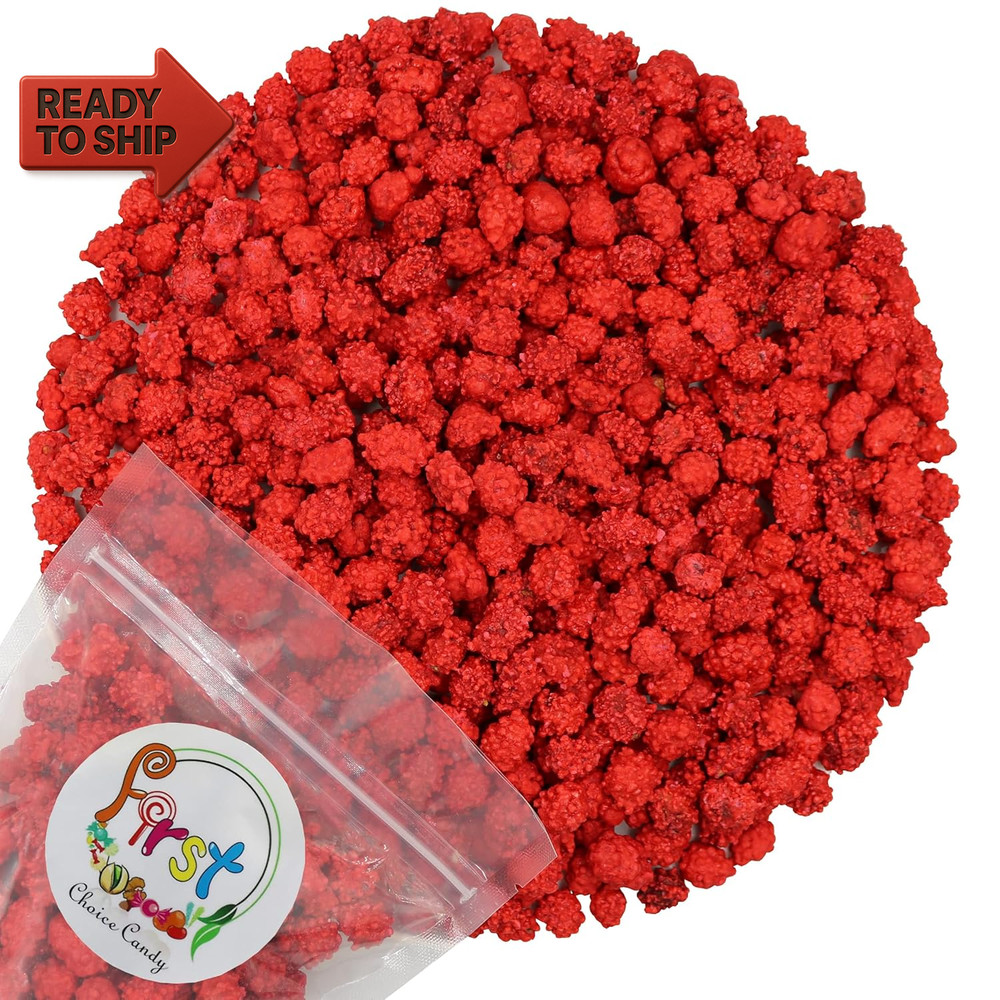 Firstchoicecandy French Burnt Peanuts Classic Red Old Fashioned Candy, 2 Pound