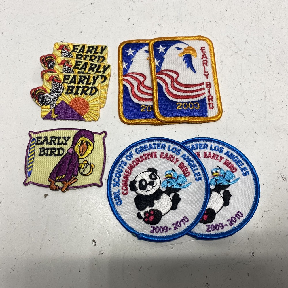 Girl Scouts Patch Lot
