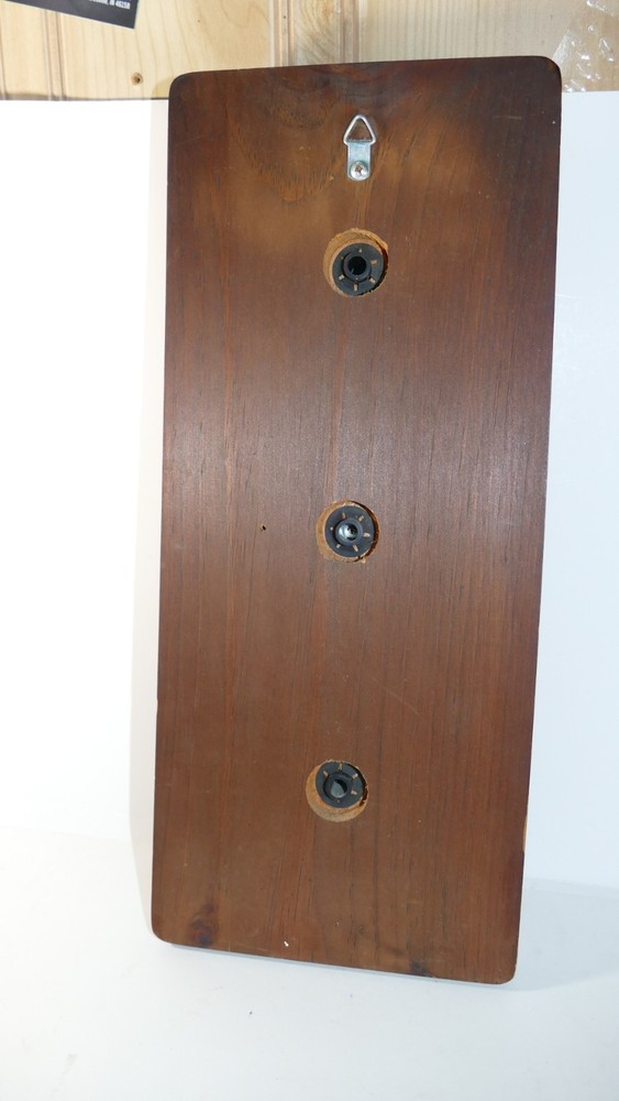 Springfield Weather Station Thermometer, Barometer,Humidity Vertical Wall Mount