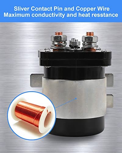 500 Amp Battery Isolator for Mobile Audio Relay Continuous Battery 500A