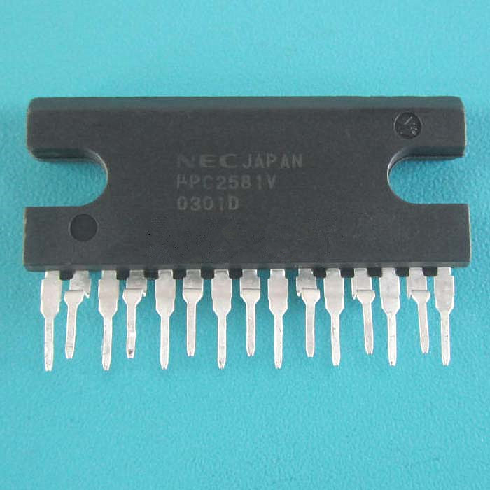 5pcs UPC2581V ZIP-15 Original Pulled Nec Integrated Circuit Transistor