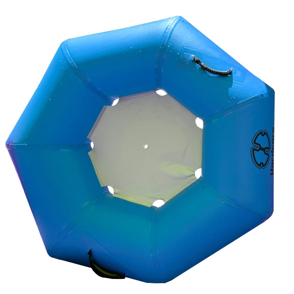 Hardcore River Tube with Durable Triple-Layer PVC, Ergonomic Seven-Sided Design,