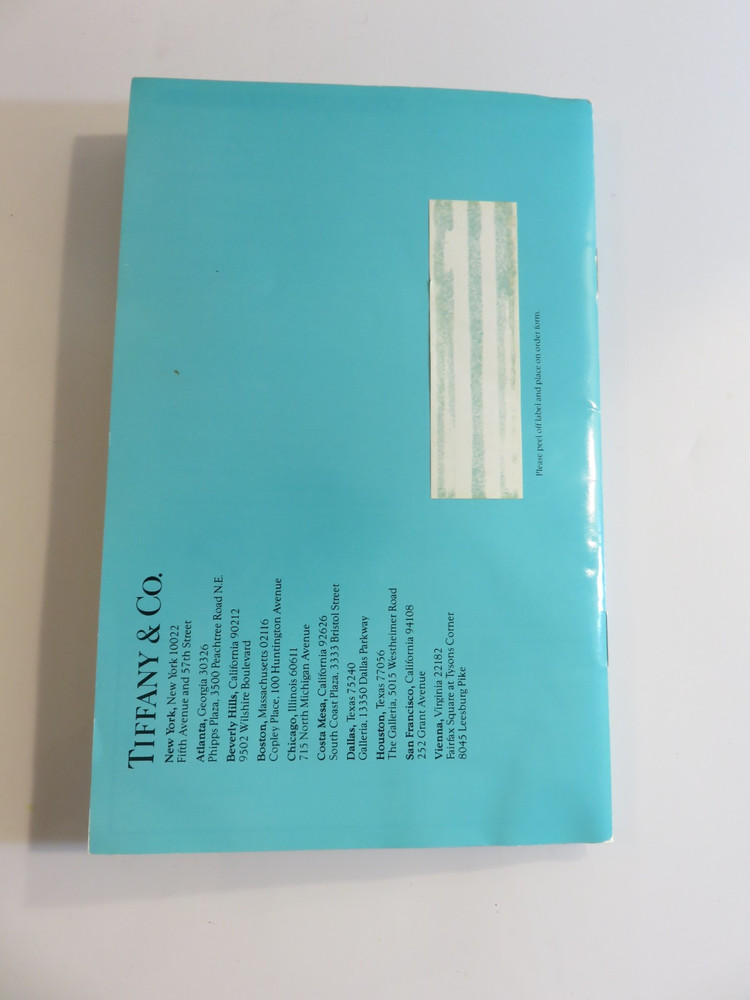 Tiffany & Co. ~ Summer Selections 1990 Catalog