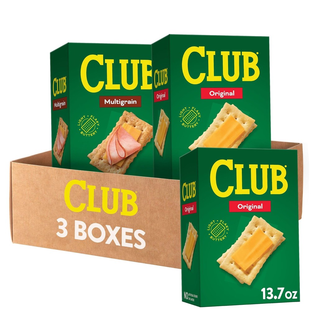 , Lunch Snacks, Snack Crackers, Variety Pack (3 Boxes)