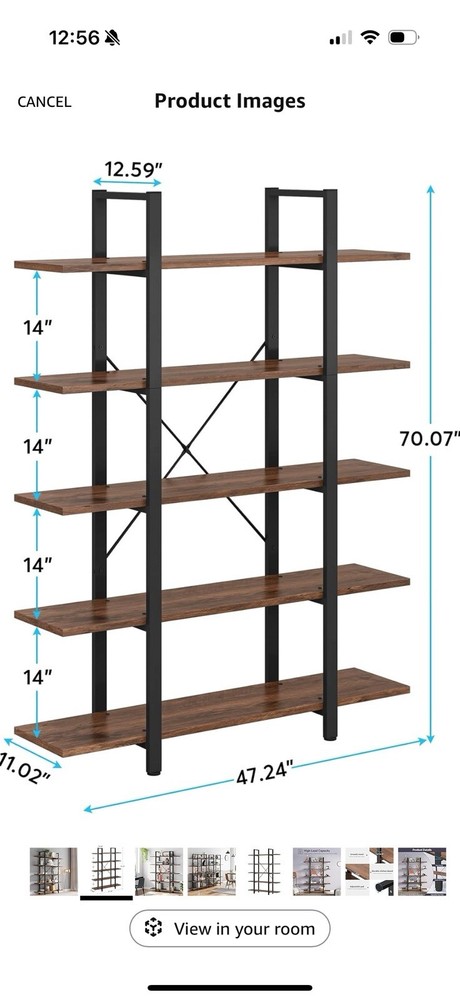 5-tier Bookshelf