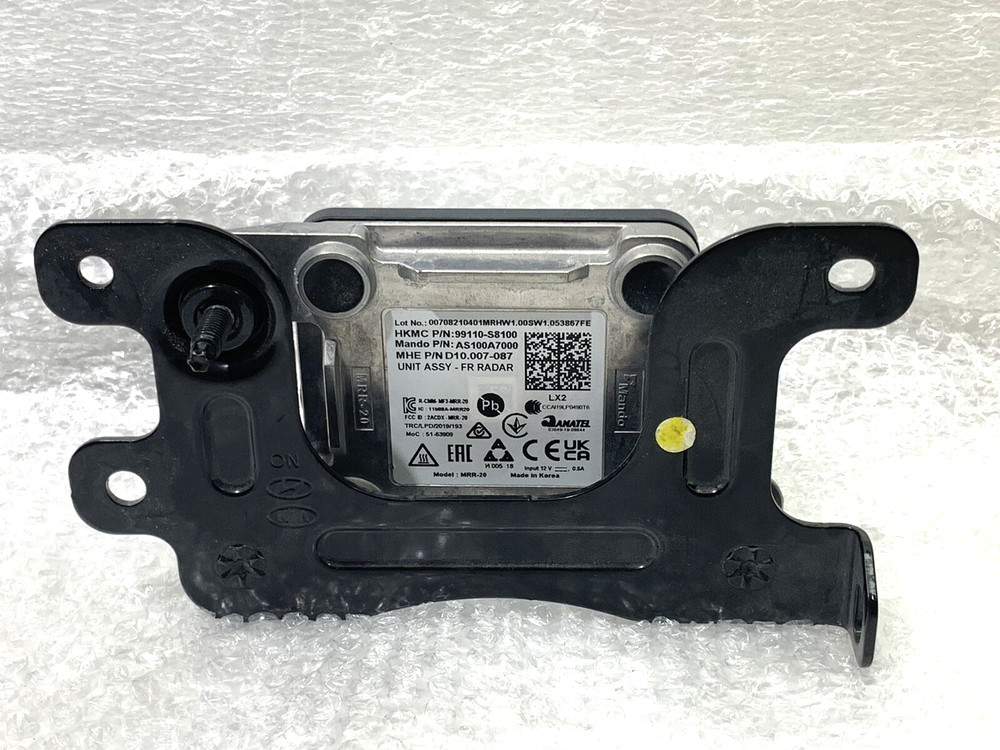 2020 2021 Hyundai Palisade OEM Adaptive Cruise Module Radar Sensor W/Bracket
