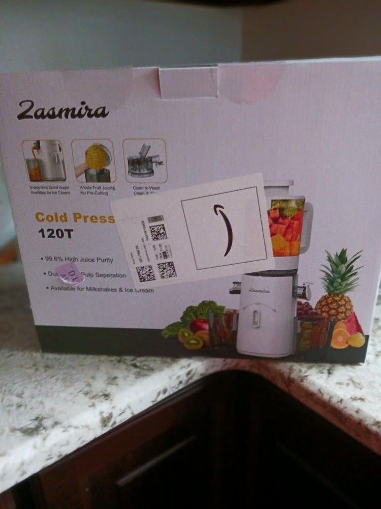 Cold Press Juicer, 120T Zasmira