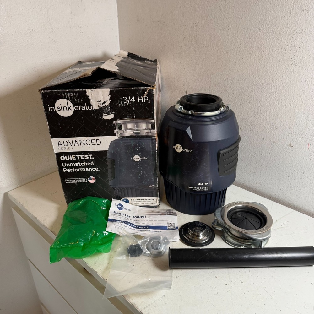 InSinkErator Evolution 3/4 HP Advanced Series Continuous Feed Garbage Disposal