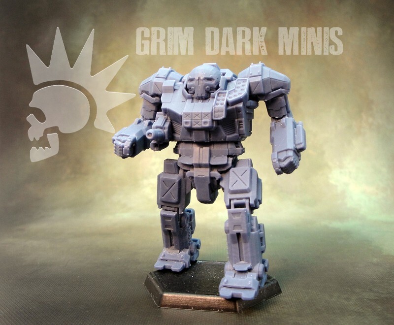 Battletech Scale - proxy mech - Atlas AS7-D4