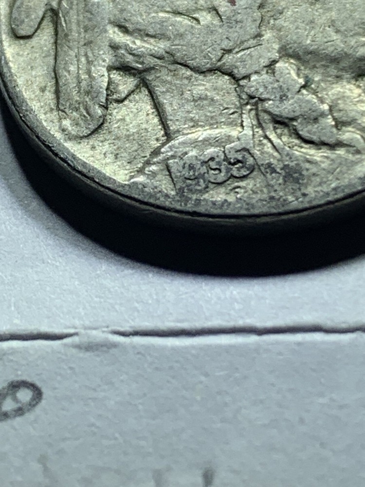 1935 5C Buffalo Nickel (#1077)