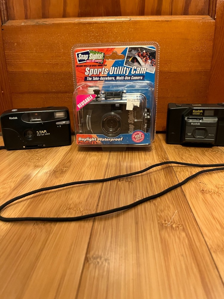 Vintage Camera Lot Untested