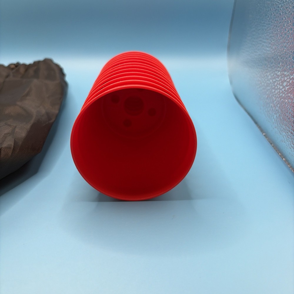 Aivalas Stacking Cups Set 12 Red Sport Speed Stack Cups w Carry Bag