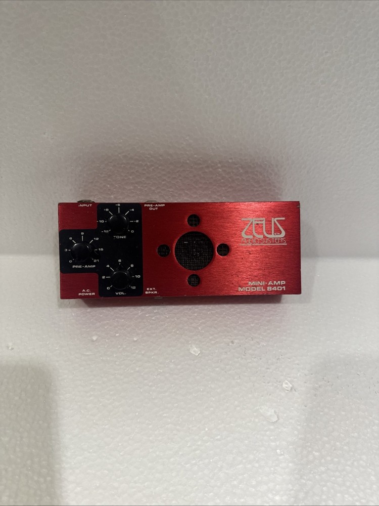 Zeus Mini Amp 8401 Randy Rhoads Amplifier