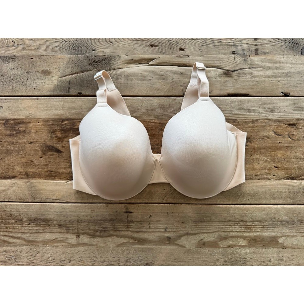 SOMA Pale Sand 34D Vanishing Back Full Coverage Underwire Lined Bra