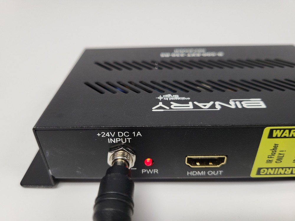 Binary B-500-EXT-RS HDBaseT Extender with Power Adapter (Receiver Only)