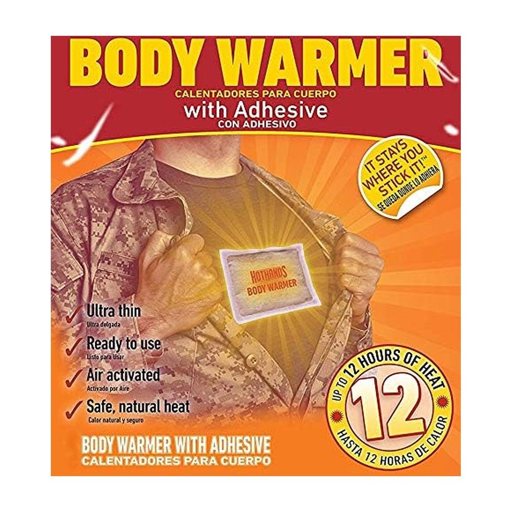 HotHands Adhesive Body Warmer Value Pack- 8/Pack