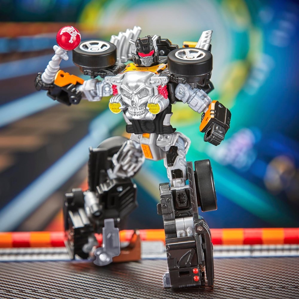 Transformers Collaborative Hot Wheels x Bone Shaker, Deluxe Class 5-Inch...