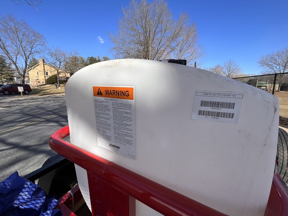 Skid Sprayer With Trailer