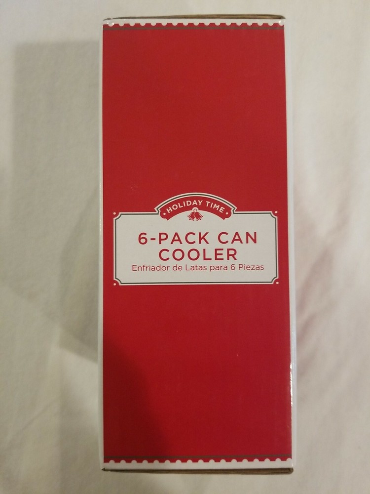 Camo 6-Pack Can Cooler Adjustable Shoulder Strap NEW IN BOX WALMART FREE S/H
