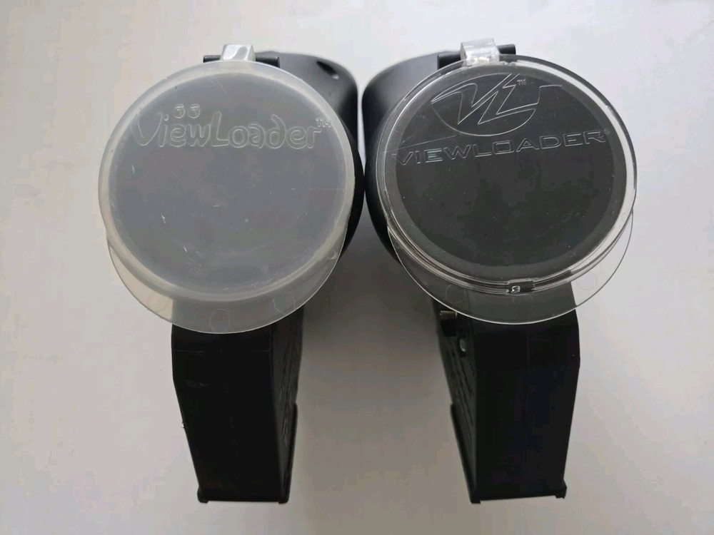 Two Viewloader Revolution Paintball Hoppers-Tested Working