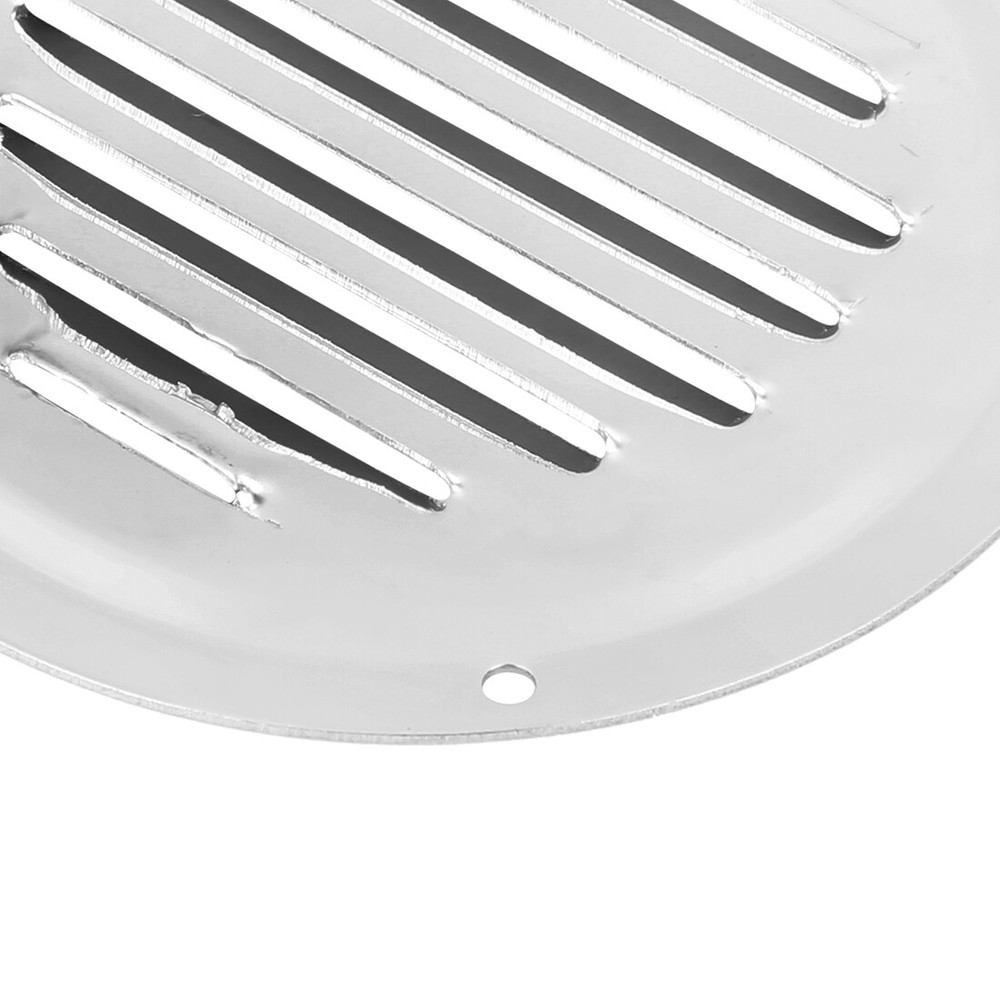 Universal Pack (2) 5” Round Marine Boat Louvered Ventilation Vent Panel Cover
