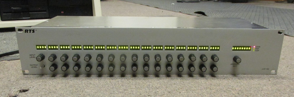 Telex Bosch RTS LCP-102 intercom control panel