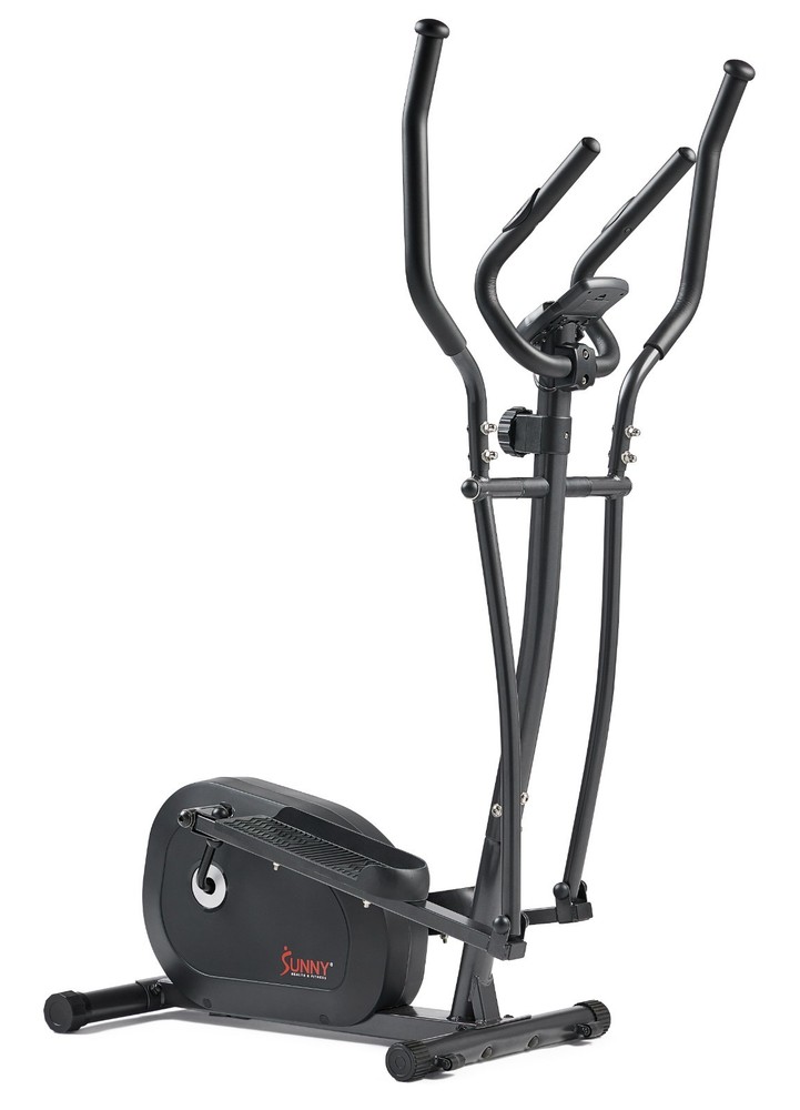 Smart Compact Magnetic Upright Elliptical Machine with Pulse Sensor Fully Body