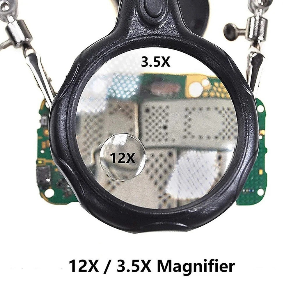 Adjustable Helping Hands Tool for Soldering and Model Building Projects