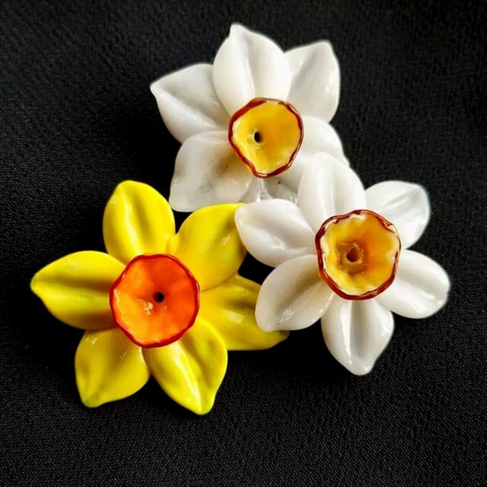 Narcissus Petal Lampwork Mashers - Lampwork Tool