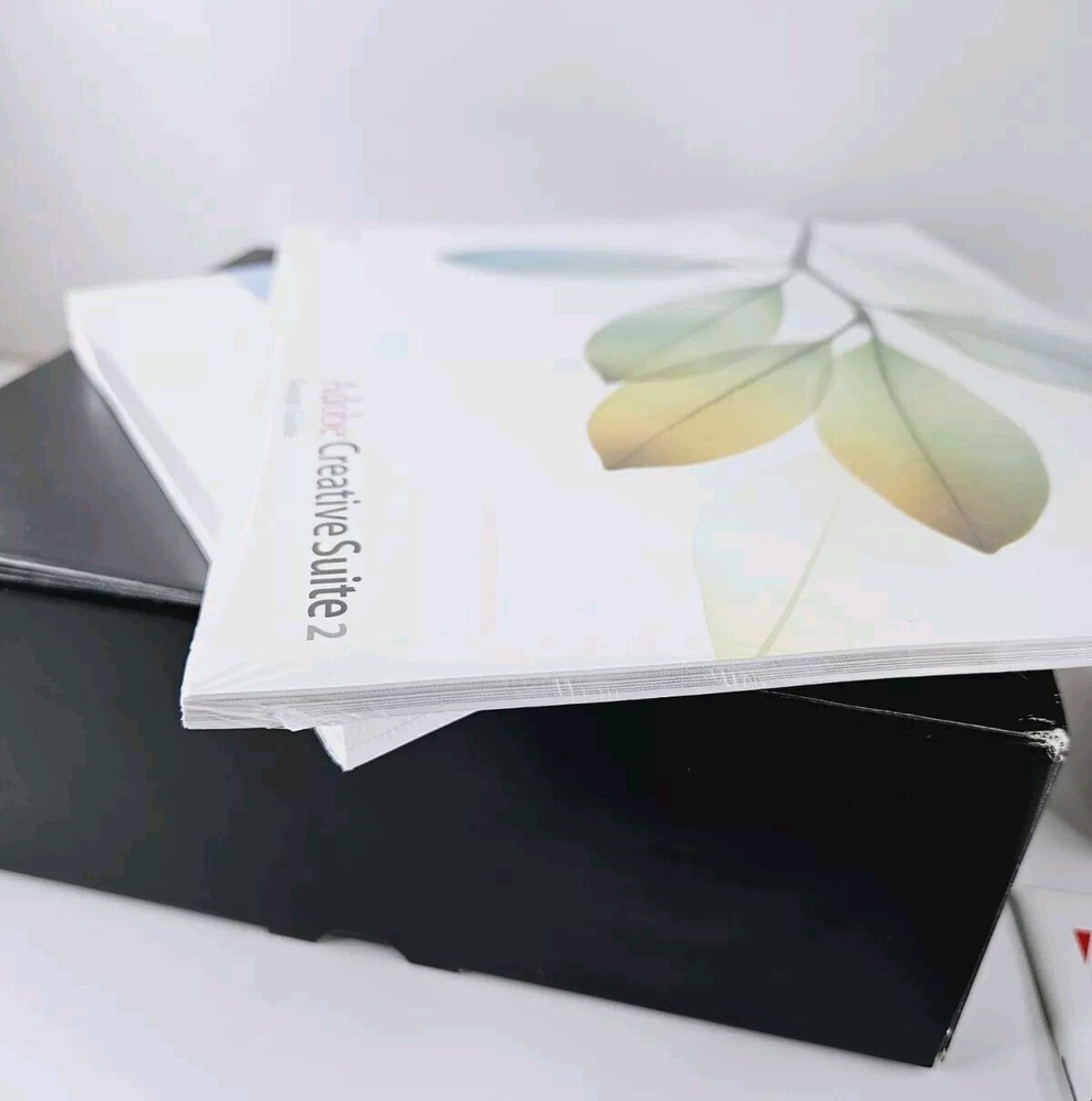 Adobe Creative Suite 2 Premium STUDIO 8 Web Bundle Windows Manuals Training Disc